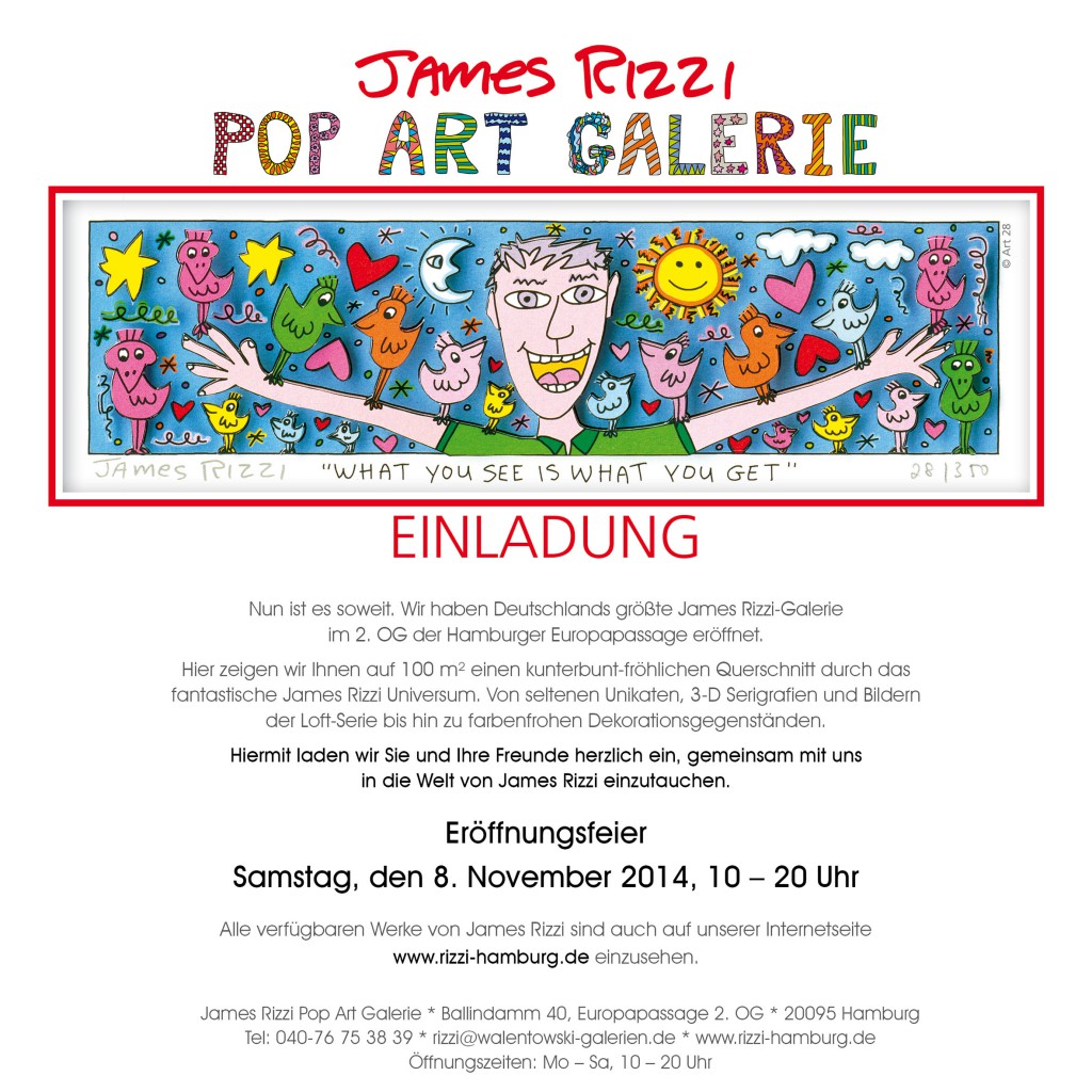 JAMES RIZZI POP ART GALERIE | James Rizzi